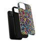Prism Petal Burst Tough Magnetic iPhone Case, Colorful iPhone Case, Unique Gift for Flower Lovers, Stylish stained Glass Accessory