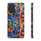 Psychedelic Visions Vibrant Art Google Pixel, iPhone and Samsung Phone Case - Tough Cases for Creative Souls