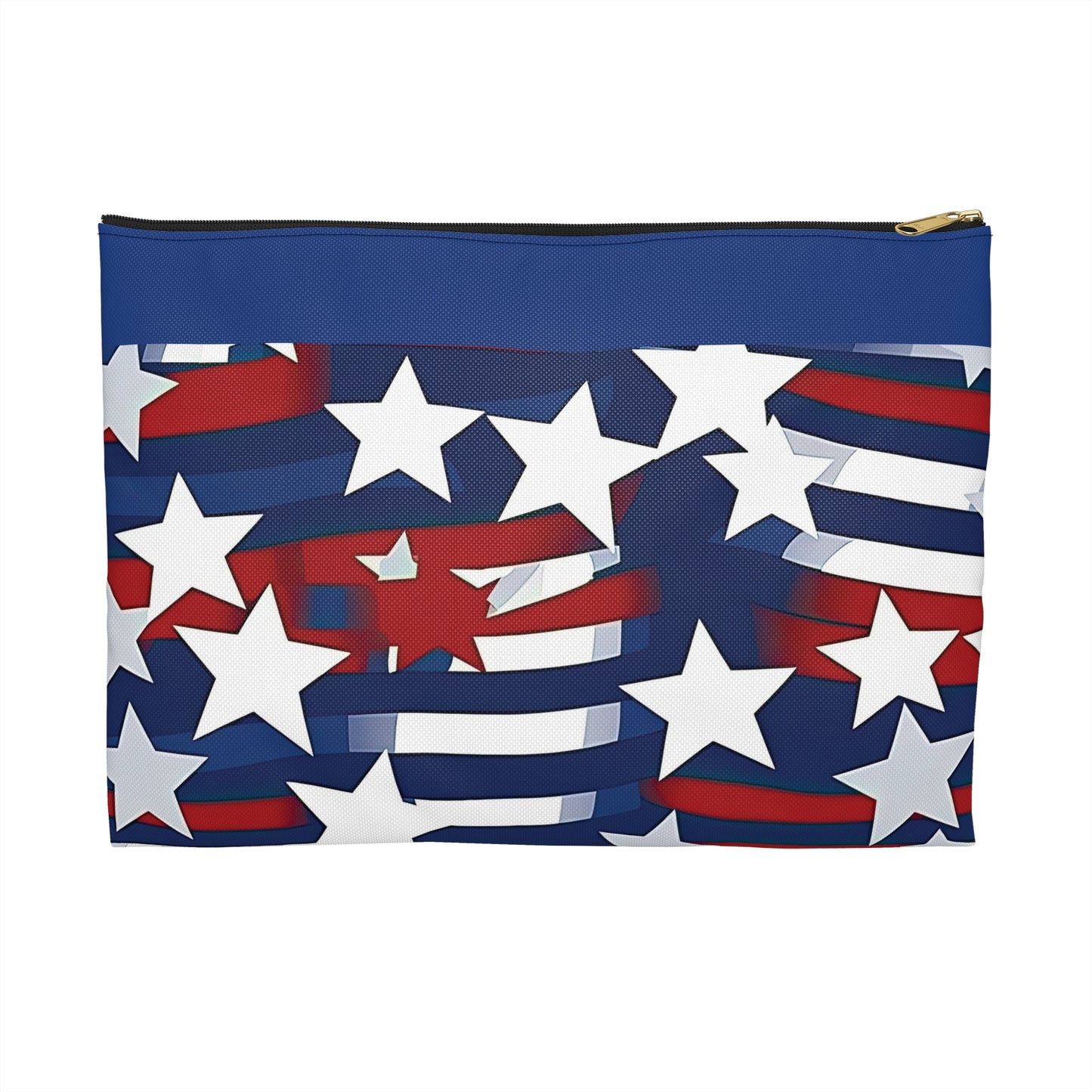 Patriotic Waves Accessory Pouch