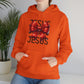 JESUS Unisex Heavy Blend™ Gildan Hooded Sweatshirt.