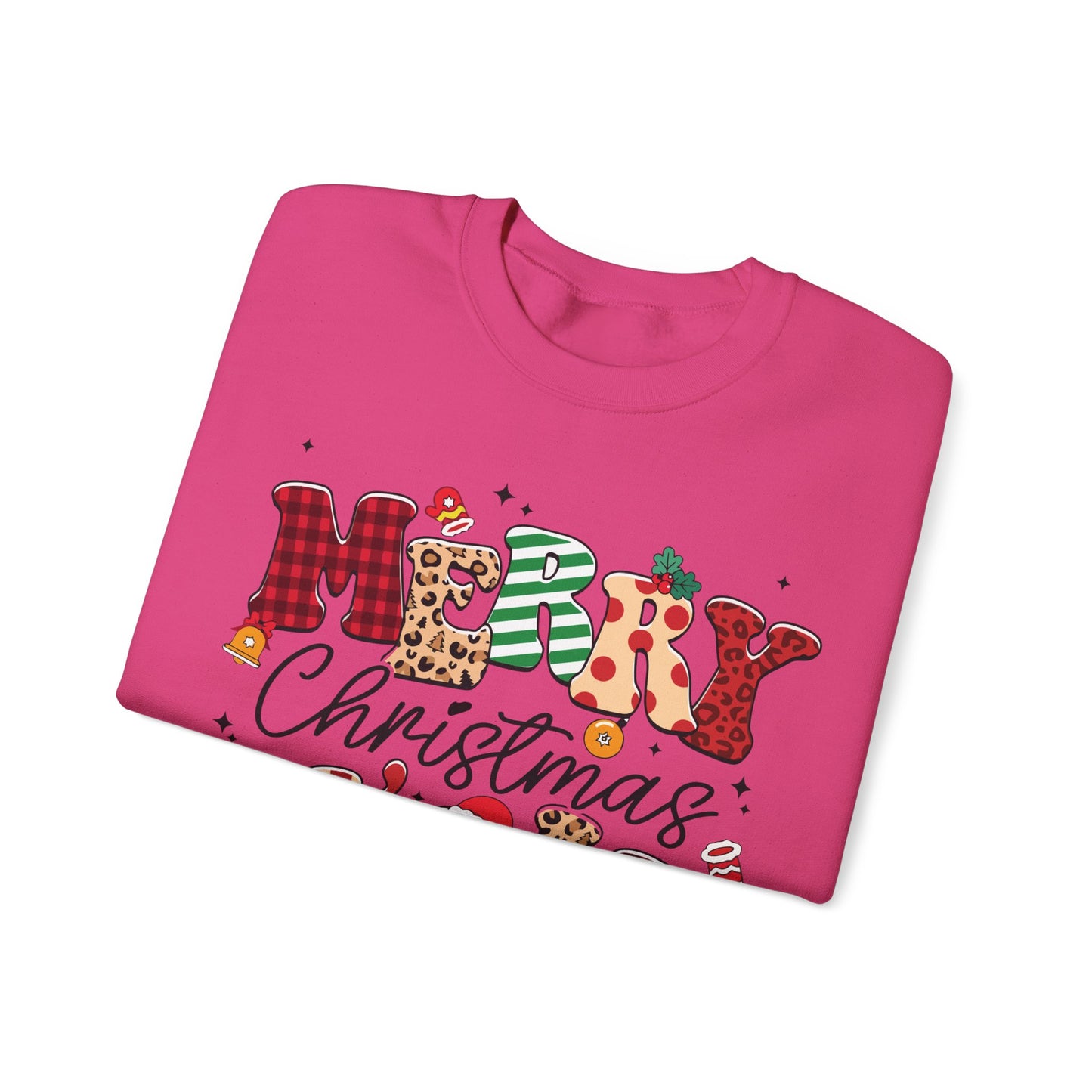 Merry Christmas Unisex Heavy Blend™ Crewneck Sweatshirt
