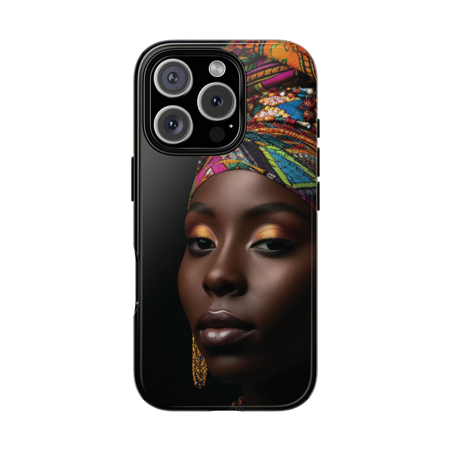 Regal Reflections: African Majesty Tough Google Pixel, iPhone and Samsung Cases.