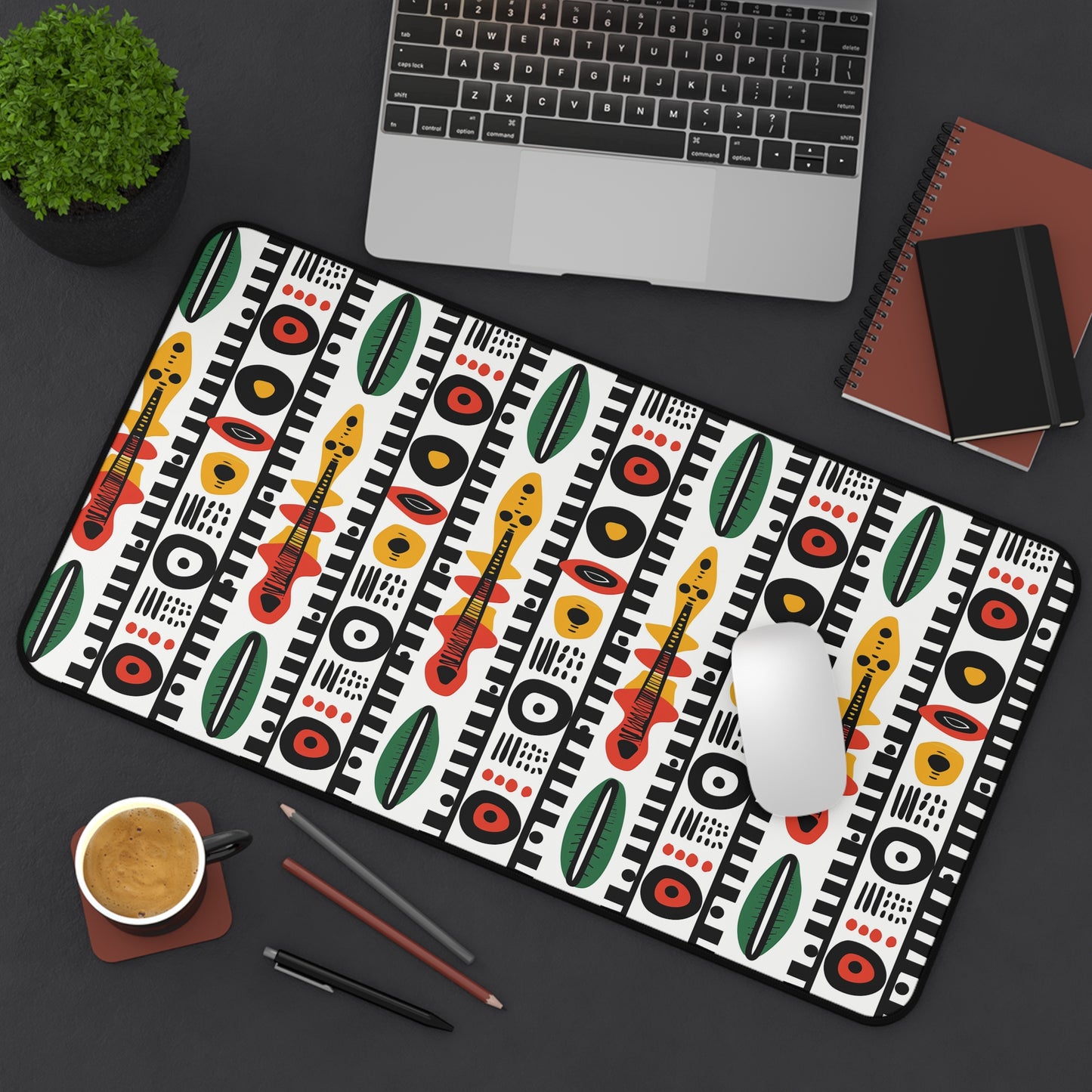 Afrobeat Harmony Desk Mat