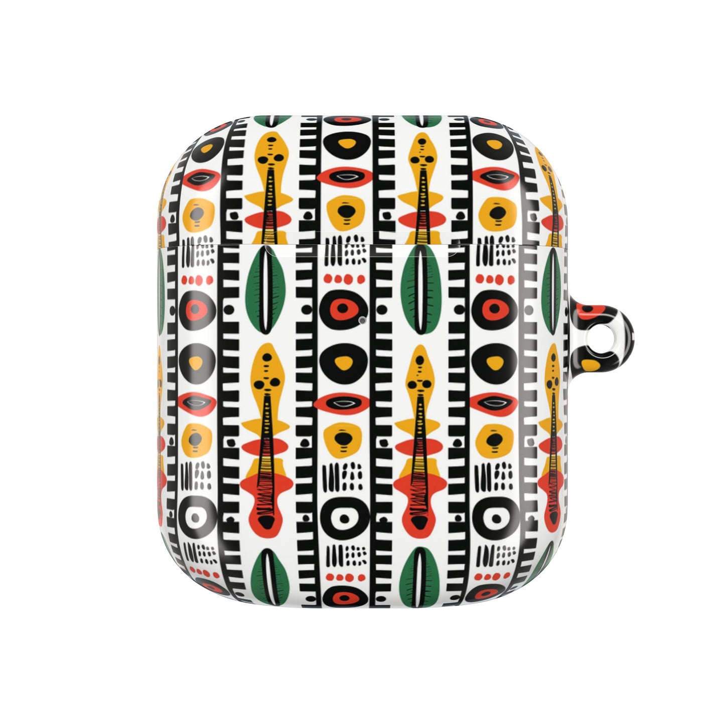 Afrobeat Harmony AirPod Cases - Stylish Protection with Bold Patterns-Airpods Pro Gen 1 and 2, Gen 1 to 4.