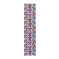 Patriotic Ribbon Table Runner — American Flag Stars & Stripes Cotton-Blend