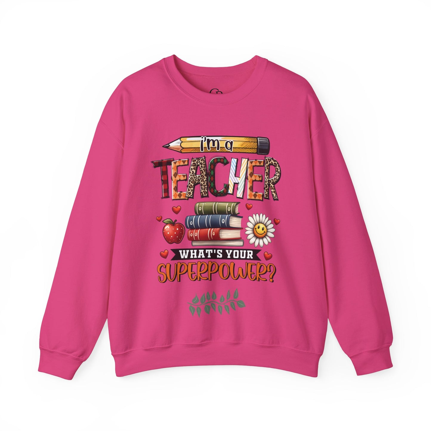 Teachers are Heros Unisex Heavy Blend™ Crewneck Sweatshirt