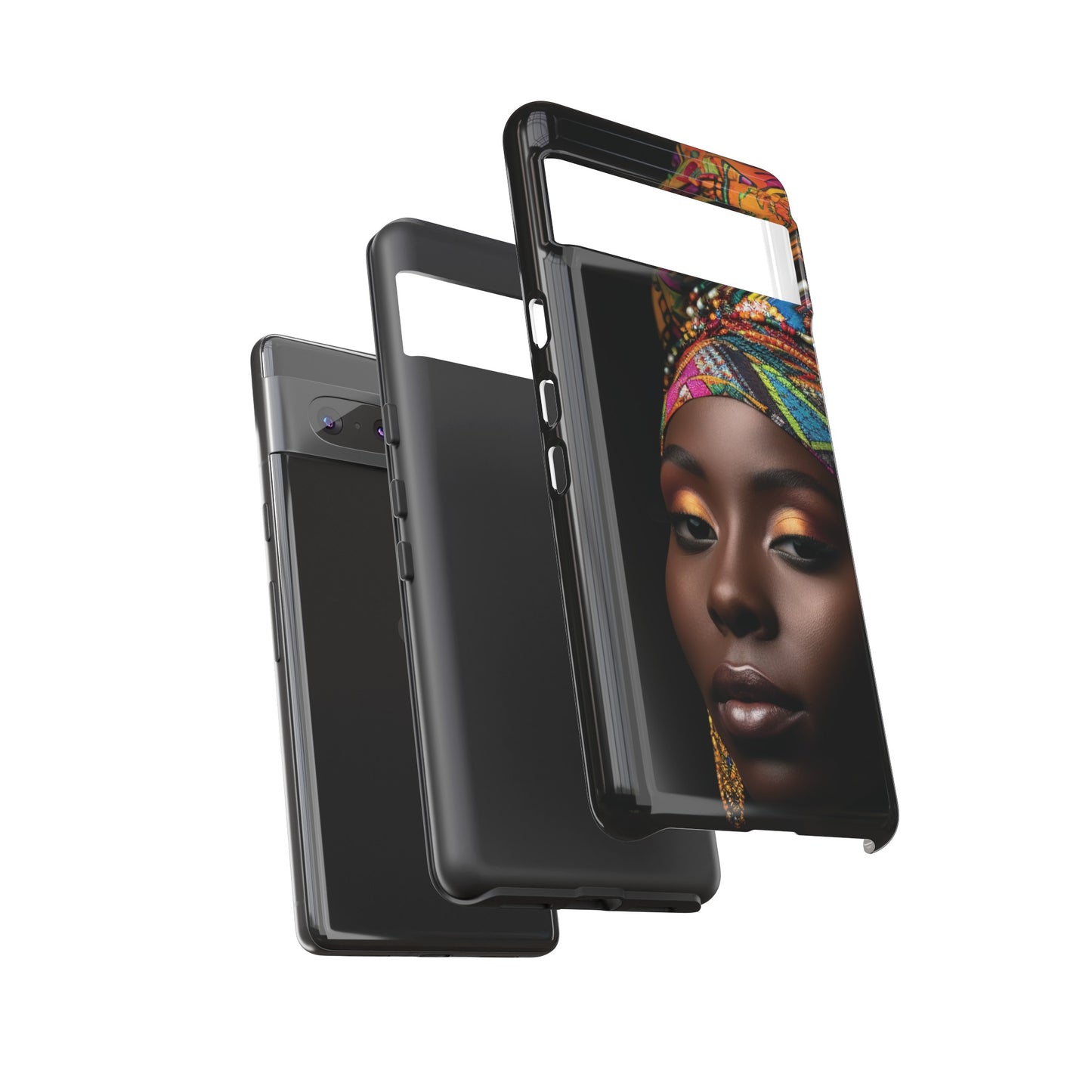 Regal Reflections: African Majesty Google Pixel Cases