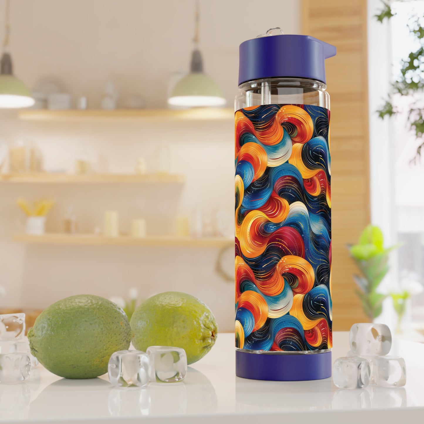 Cosmic Swirl Infuser Water Bottle