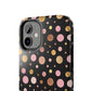 Personalized Gold & Pink Confetti Tough Phone Case — Glitter Dot Protective Phone Cover