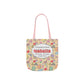 Personalized Doodle Daydream Composition Book Inspired Canvas Tote Bag with Colorful Straps, Cute School Bag, Eco-Friendly Tote, Back to School Shopping Bag, Teacher Gift Idea
