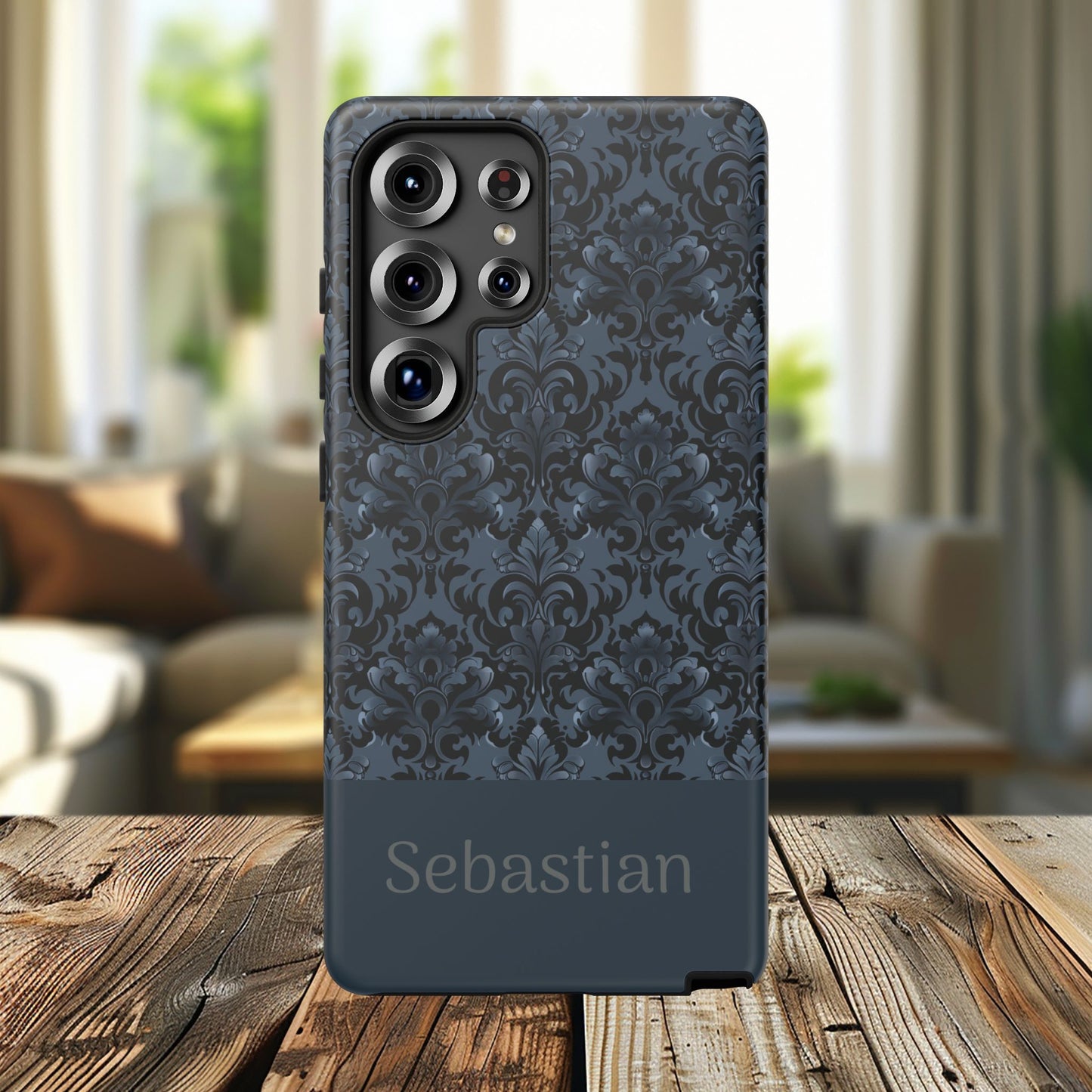 Personalized Name Opulent Dusk Tough Phone Case — Custom Protective Cover for iPhone, Samsung & Google Pixel Phone Cases