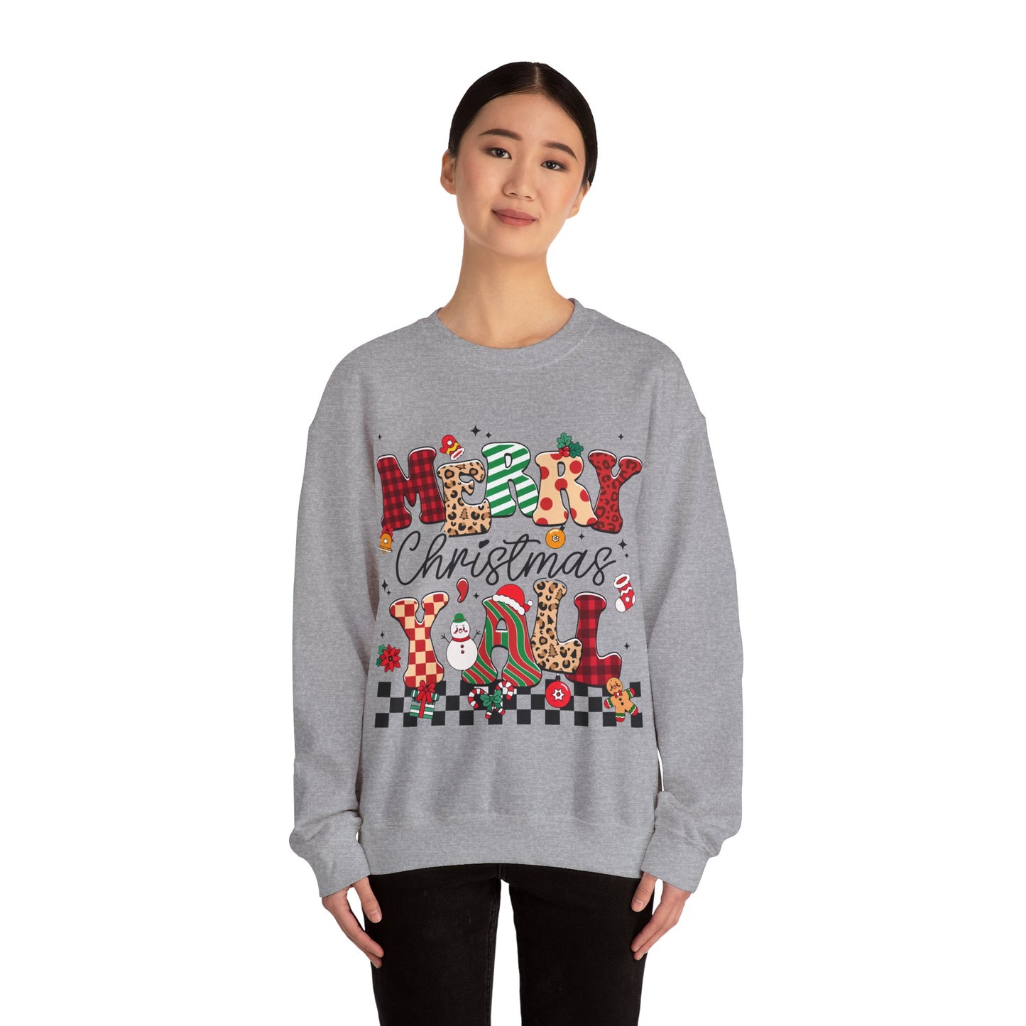 Merry Christmas  Unisex Heavy Blend™ Crewneck Sweatshirt