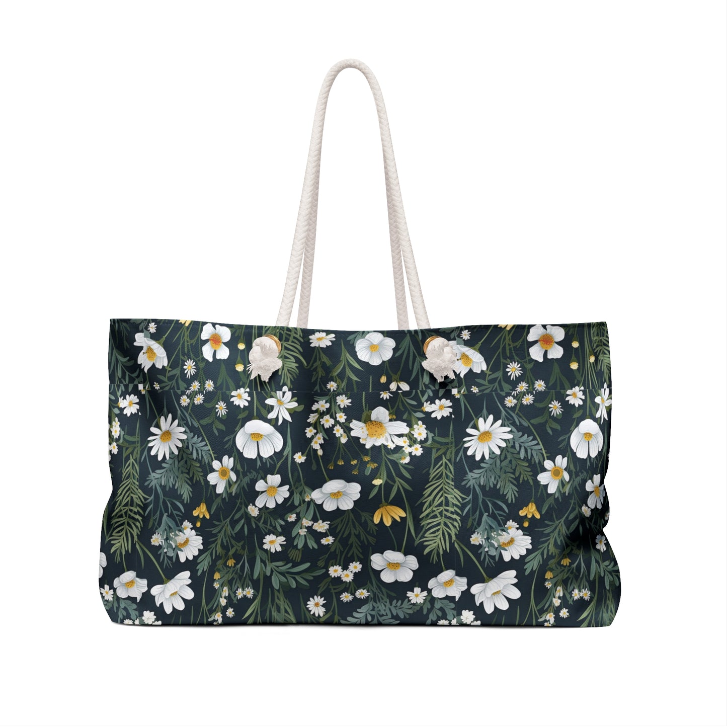 Daisy Delight Floral Weekender Bag - Perfect for Travel & Beach Days