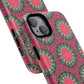 Floral KaleidoBloom iPhone Case, Tough Magnetic Cases, Floral iPhone Cover, Stylish Tech Accessory, Durable Design, Vibrant Gift Idea