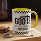 God is Still Writing My Story Accent Coffee Mug