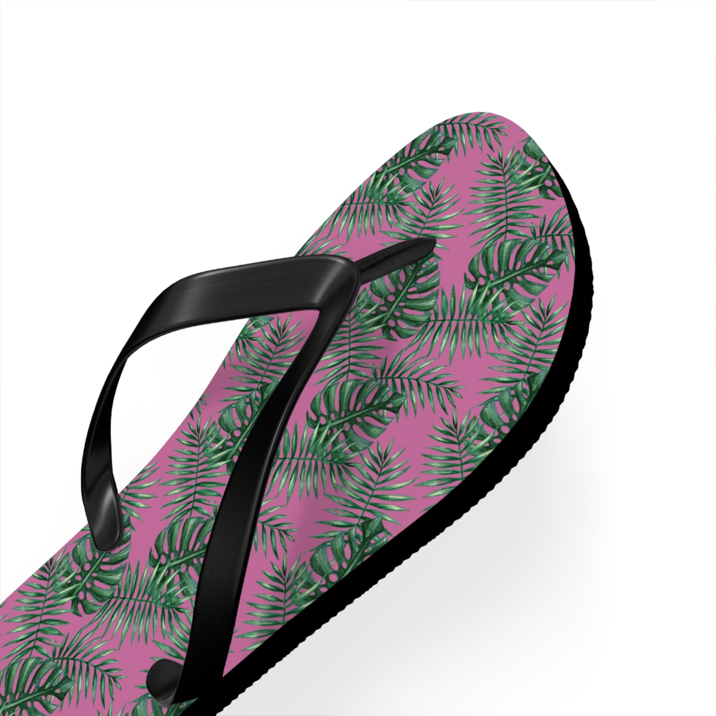 Pink Tropical Bliss Flip Flops