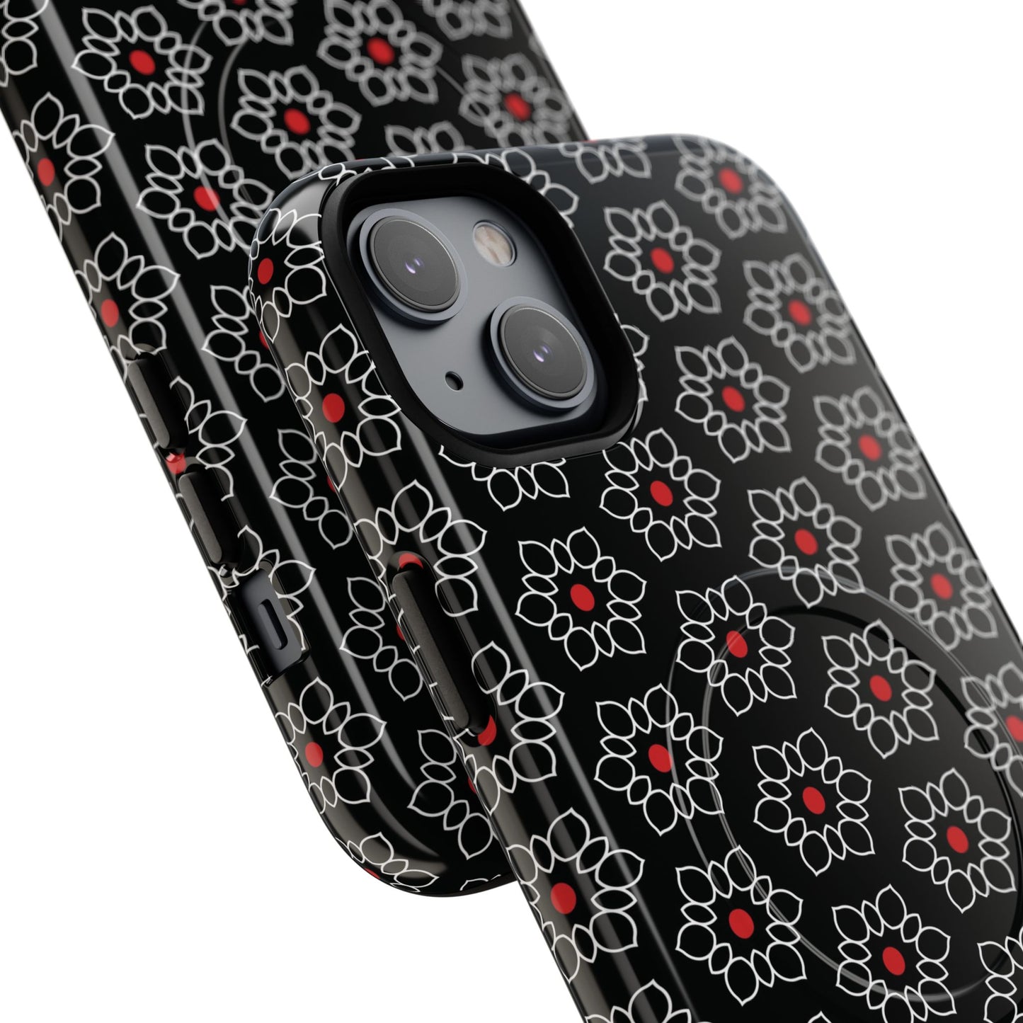 Floral Power Magnetic Tough iPhone Cover | Tough iPhone Cover, Floral Design, Custom iPhone Accessory, Gift for Her, iPhone Case
