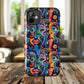 Psychedelic Visions Vibrant Art iPhone and Samsung Phone Case - Stylish Tough Case for Artists & Creatives.