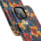 Cathedral Petals Tough Magnetic iPhone Case, Durable, Stylish, Unique Floral Design, Gifts for Her, Birthday, Everyday Use, Stained Glass iPhone Case.
