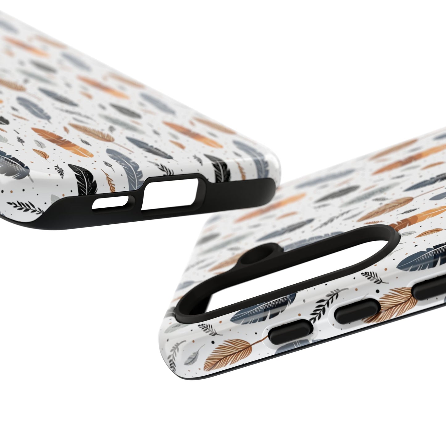 Whispering Feathers iPhone, Samsung and Google Tough Cases