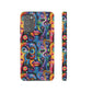 Psychedelic Visions Vibrant Samsung, iPhone and Google Pixel Phone Cases - Colorful Artistic Design