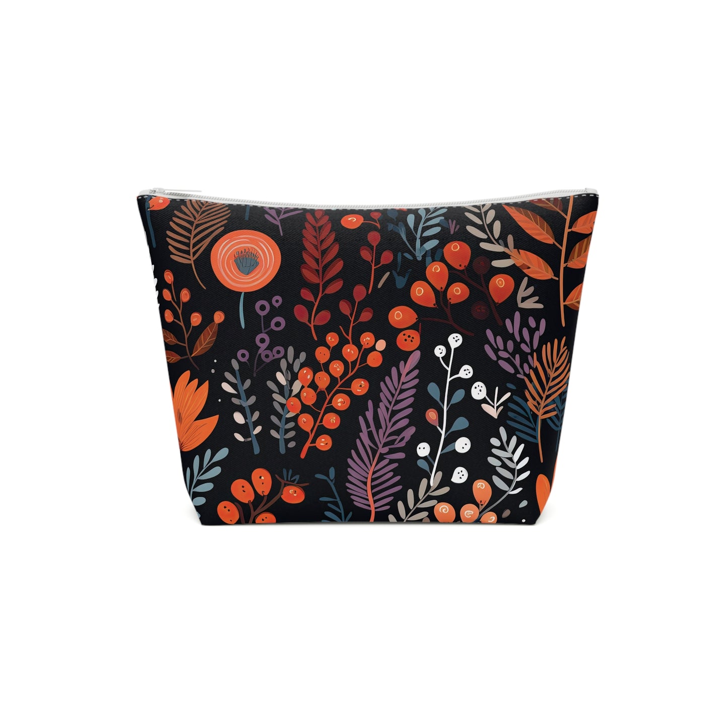 Autumn Bloom Cotton Cosmetic Bag