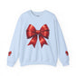 Bow Charm Valentines Unisex Gildan Heavy Blend™ Crewneck Sweatshirt