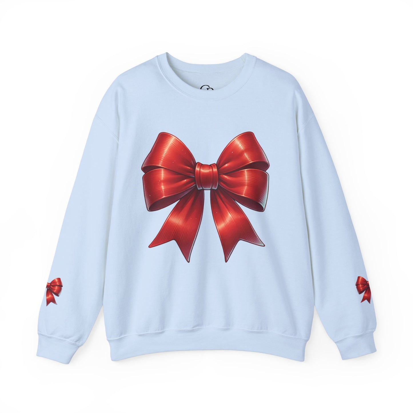 Bow Charm Valentines Unisex Gildan Heavy Blend™ Crewneck Sweatshirt