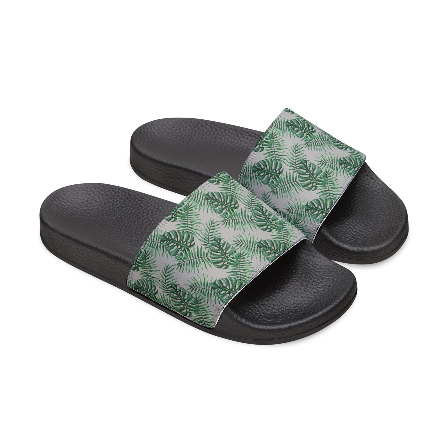 Tropical Bliss Grey Youth Removable-Strap Sandals