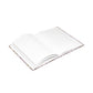 Personalized Stained Glass Lotus Blossom Hardcover Notebook — Custom Name and Affirmation Puffy Cover Journal.