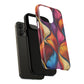 Vibrant Leaf Wave Tough Magnetic Phone Case, Vibrant Smartphone Cover, Unique Protective Case for Gifts, Phone Accessories, Trendy Design