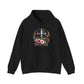 Faith and Floral Cross Unisex Gildan Hoodie Sweatshirt