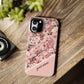 Personalized Cherry Blossom iPhone and Samsung Tough Phone Cases