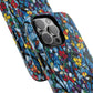 Colorful Floral Phone Case, Tough Magnetic Phone Cover, Durable Tech Accessory, Unique Gift for Her, Vibrant Smartphone Case