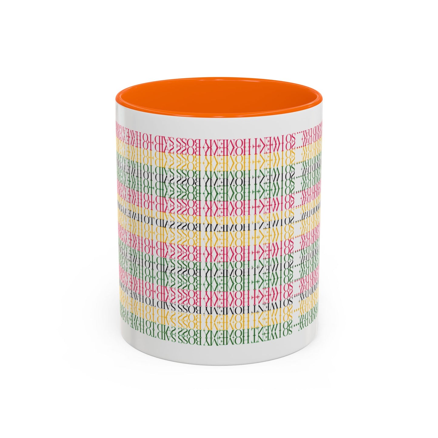 Funny Work Hidden Message Mug - “My Boss said to have a good day… so I went home.”- Viral Optical Illusion Mug - Secret Sarcastic Work Message - Dishwasher Safe, Unique Gifts for Coffee Lovers, Home & Office Decor, Holiday Present.