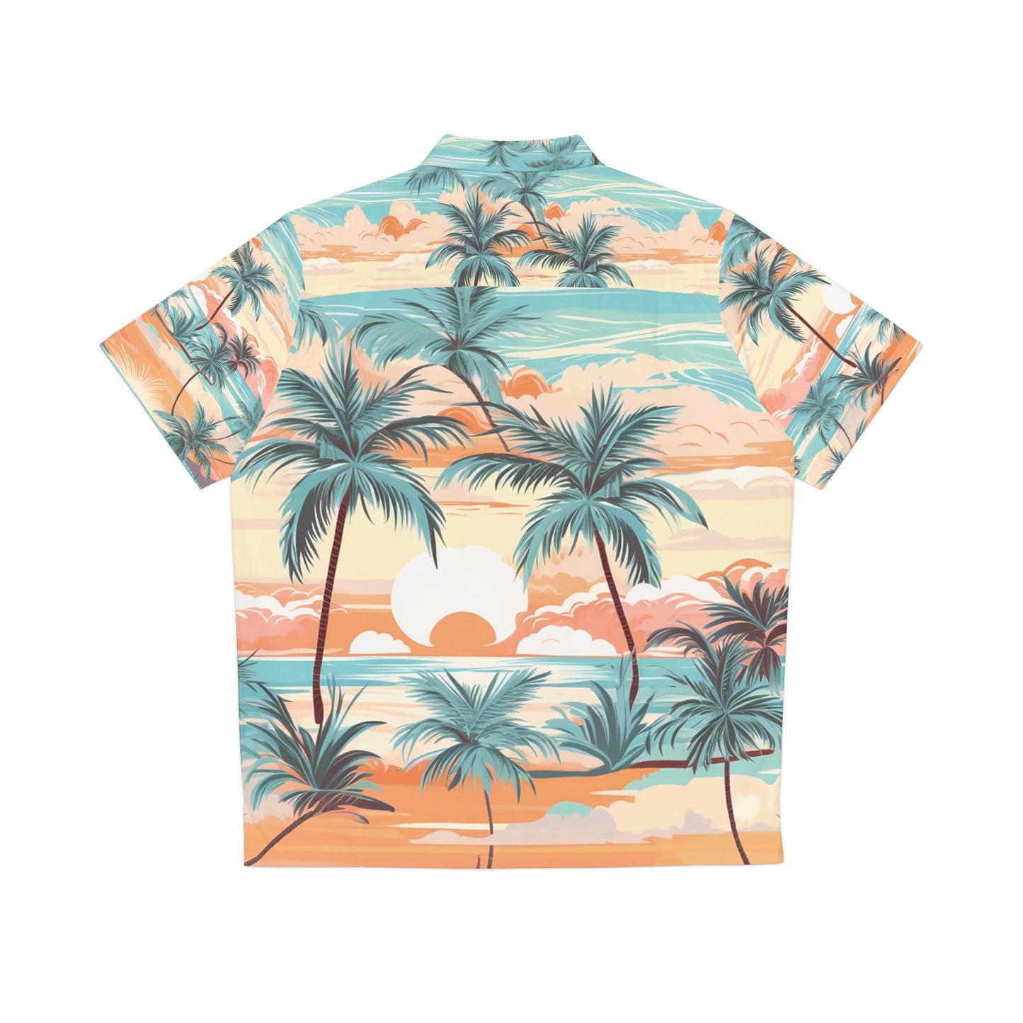 Sunset Paradise Men's Hawaiian Shirt (AOP)