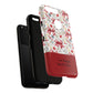 Personalized Rosette Coquette Phone Case - Custom Name/Message 'I Am Stronger Than The Storm' Floral Bow Protective Case