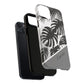 Personalized Monochrome Monstera Tropical Phone Case - Tough Magnetic MagSafe® Cases, Gifts for Nature Lovers, Stylish Phone Accessories, Gifts for Her.
