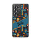 Phone Case — Colorful Abstract Faces Clear Impact-Resistant Case