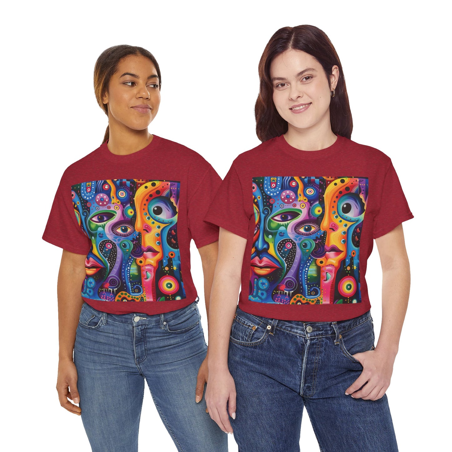 Psychedelic Visions Unisex Heavy Cotton Tee