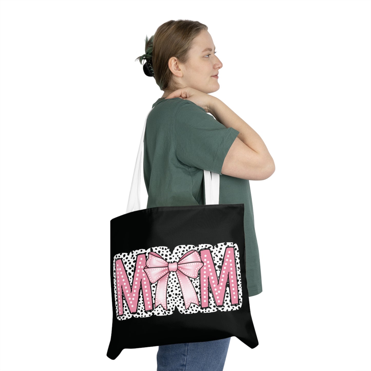 Coquette MOM Shoulder Tote Bag - Colorful Everyday Accessory