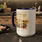 Inspirational Colorful Mug - True Story, He's Not Here! - Perfect for Gifting & Everyday Use