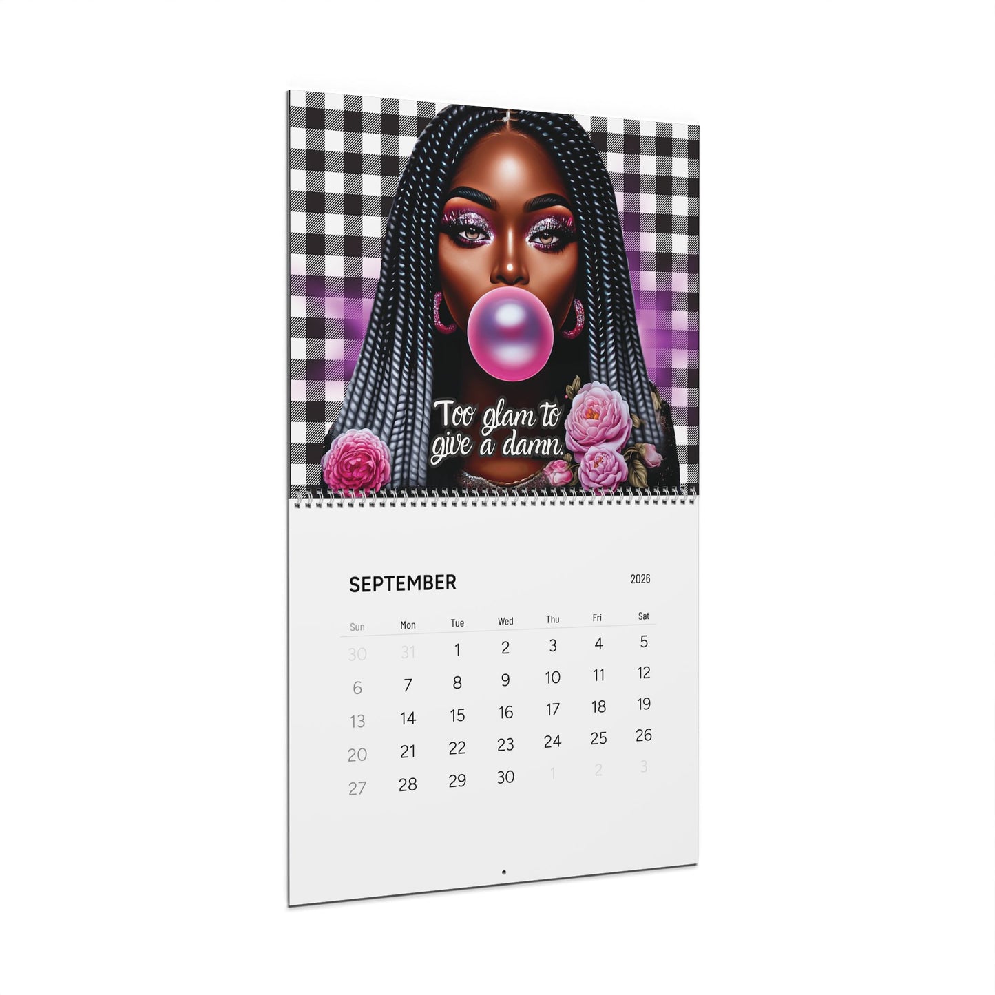 365 Days of Sass 2026 Wall Calendar — Bold & Vibrant Monthly Attitude.