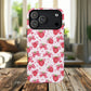 Strawberry Coquette Sweetheart Magnetic iPhone Case, Cute iPhone Cover, Gift for Her, Floral Tech Accessory, Stylish Protection, Mother's Day Gift