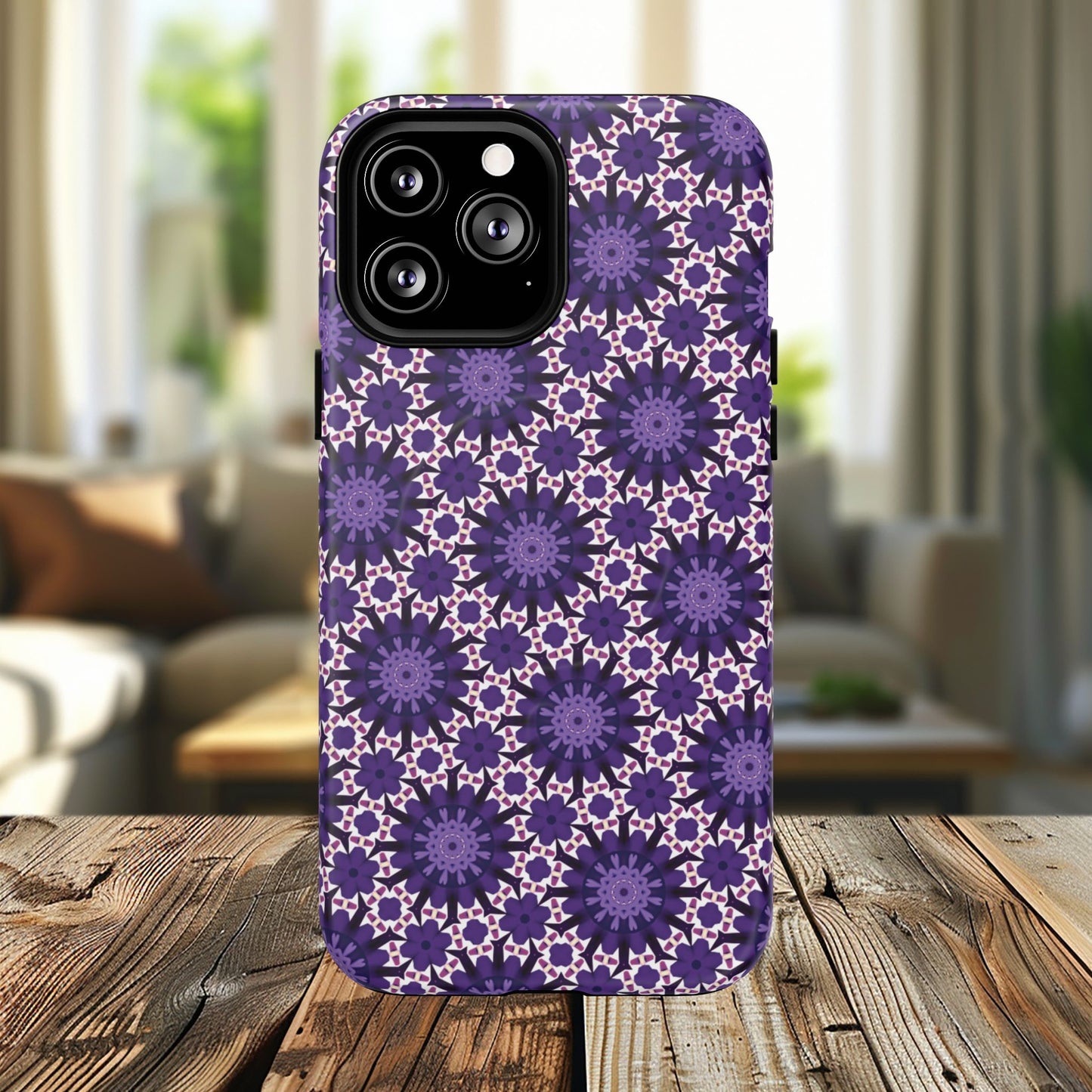 Twilight Petal Mirage Magnetic iPhone Cases, Unique Floral Designs, Tough Protection, Gift for Her, iPhone Accessories, Custom Cases
