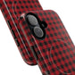 Tough Magnetic Phone Case - Red Plaid, Durable, Stylish Protection for iPhones, Gift for Outdoor Lovers, Unique Phone Cover