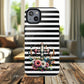 Striped in His Glory iPhone Case, Tough Magnetic Phone Protector, MagSafe iPhone Cover, Durable Case for Everyday Use, Gift for Nature Lovers, Vibrant Design.