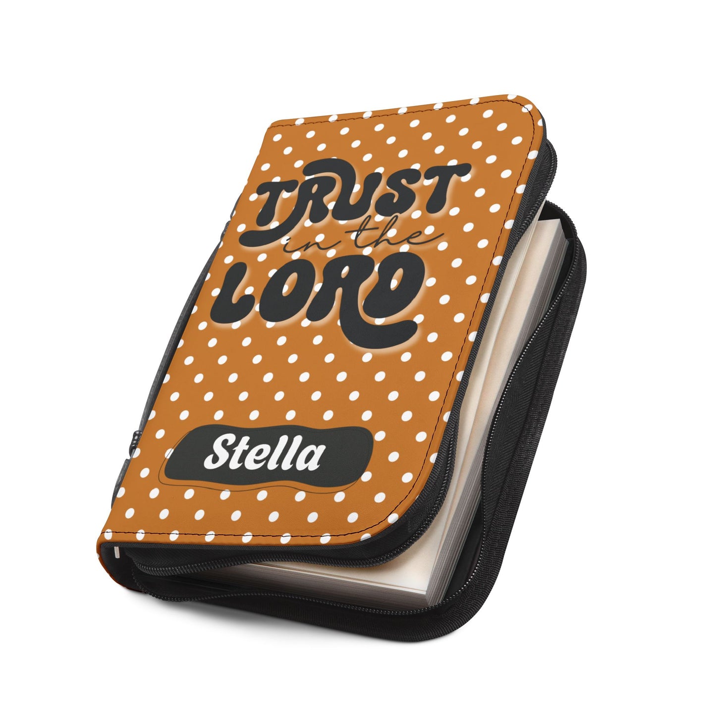 Personalized Bible Cover - Trust in the Lord Design