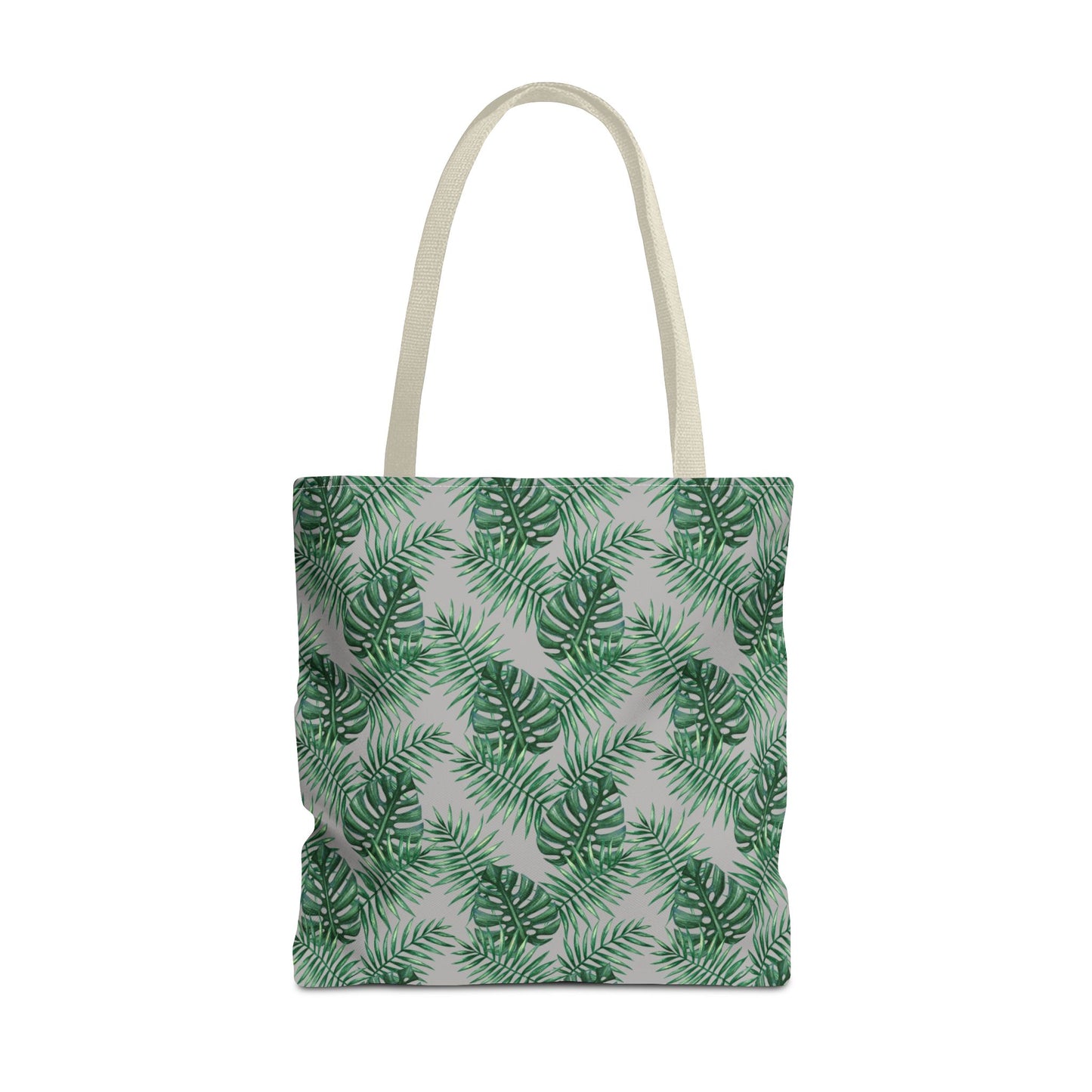 Grey Tropical Bliss Tote Bag