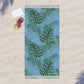 Tropical Boho Vibes Blue Beach Cloth/Towel